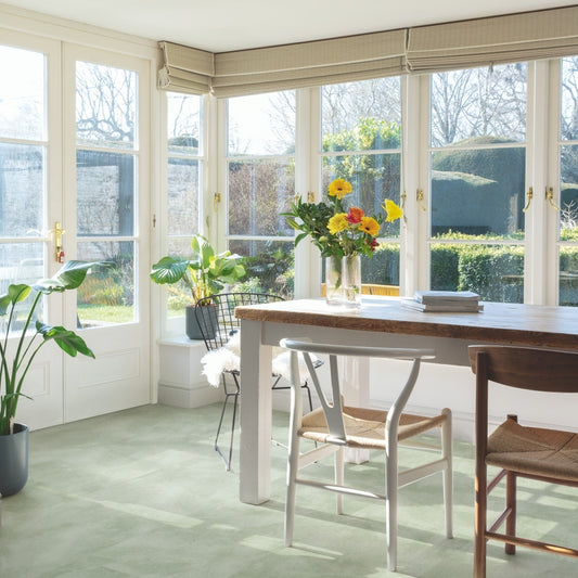 QuickStep Lágy zsályaszínű vinyl AVMTU40334 padlólap / zöld