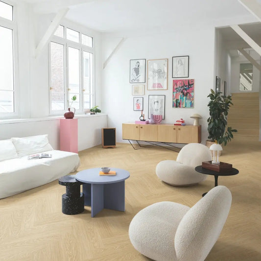 QuickStep Tiszta barackszínű tölgy vinyl AVHBU40359