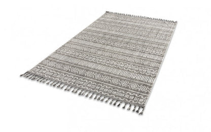 Ravenna barna-fehér indián mintás szőnyeg 224 005 133x190 / beige-barna