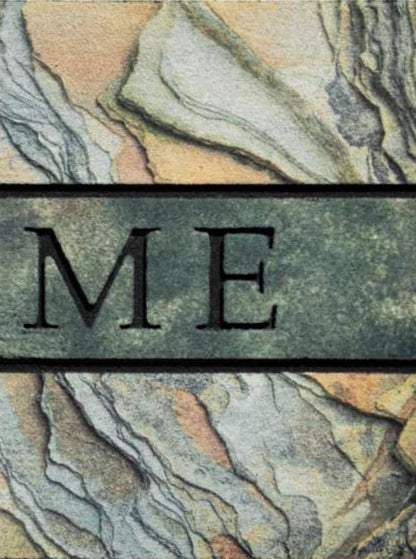 Residence home marble lábtörlő 45x75 / zöld