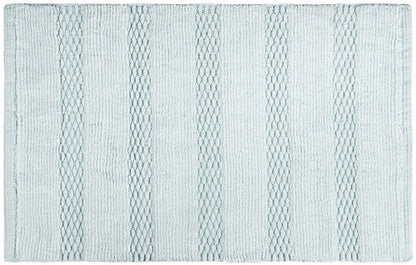 Rocco kék fürdőszoba szőnyeg 70x120 / kék