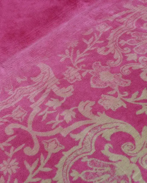 Rosamunde Pilcher rose pléd 150x200 / rózsaszín-lila