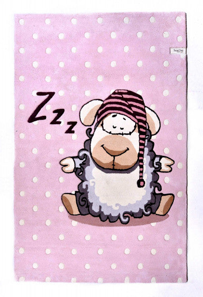 Shaggy pink bárányka szőnyeg 160x230 / rózsaszín-lila