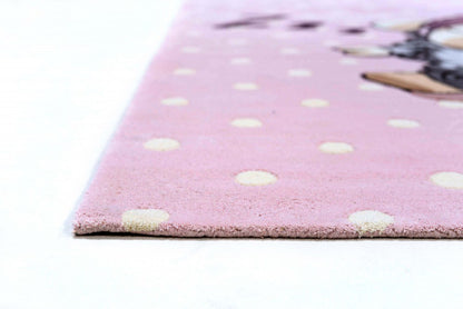 Shaggy pink bárányka szőnyeg 160x230 / rózsaszín-lila
