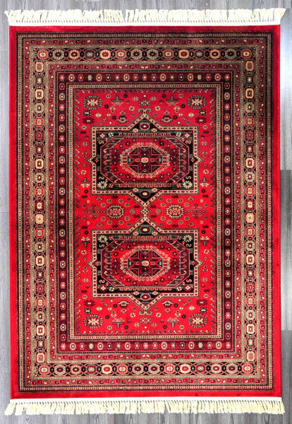 Silky klasszikus szőnyeg 88403/1616 135x195 / piros-bordó