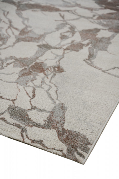 Starry modern nappali szőnyeg 46014/6111 200x290 / beige-barna