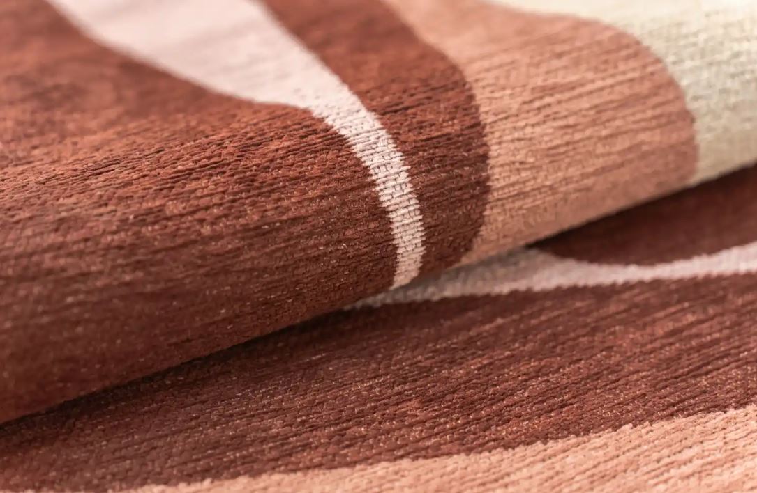 Stones - Cherry Mocha 2088- szőnyeg- téglavörös színű modern síkszövött szőnyeg 