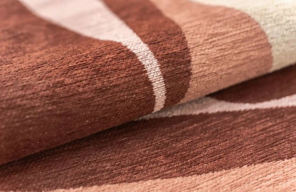 Stones - Cherry Mocha 2088- szőnyeg- téglavörös színű modern síkszövött szőnyeg 
