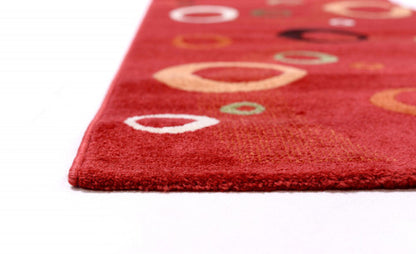 Style szőnyeg 2784/1L07 80x150 / piros-bordó