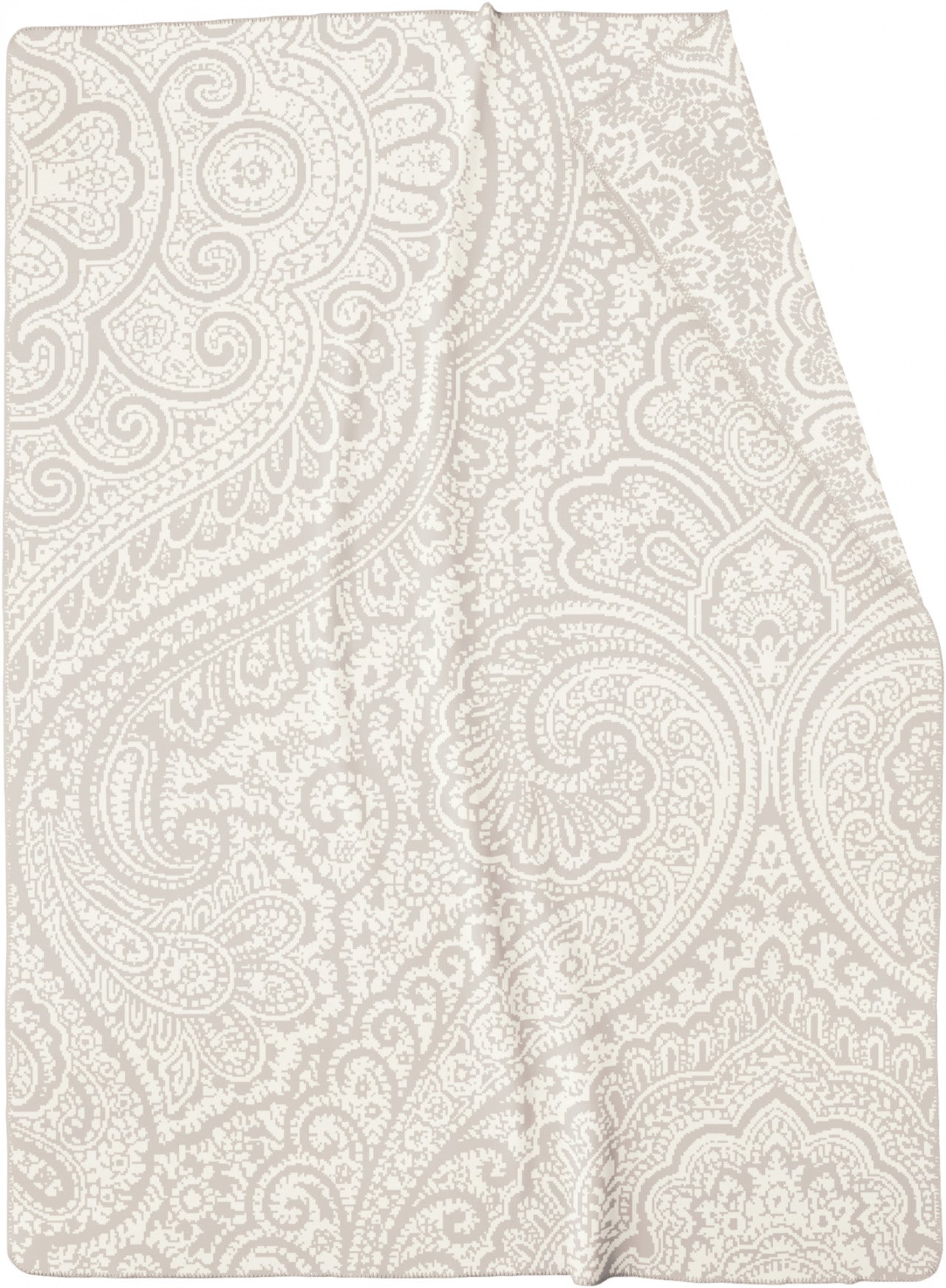 Swinging Paisley pléd 150x200 / beige-barna
