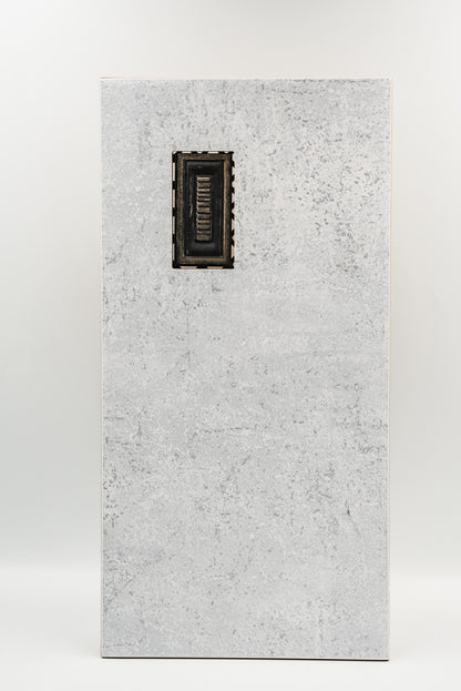 Szürke dekor csempe bronz díszítéssel/Elite 20x40 / szürke