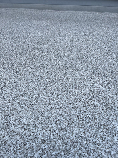 Szürke szemcsés tekercses vinyl burkolat 200 cm-es / szürke