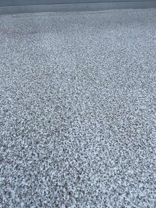 Szürke szemcsés tekercses vinyl burkolat 200 cm-es / szürke