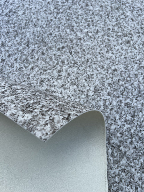 Szürke szemcsés tekercses vinyl burkolat 200 cm-es / szürke
