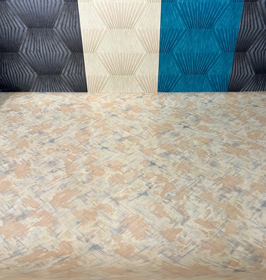 Terrana Top közületi tekercses vinyl padló 200 cm-es / beige-barna