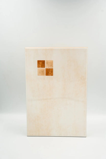 Világos márványozott csempedekor/Pavona 20x30 / beige-barna