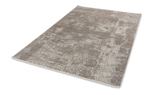Vision bézs háromszög mintás szőnyeg 213 006 133x190 / beige-barna