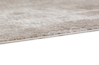 Vision bézs háromszög mintás szőnyeg 213 006 133x190 / beige-barna