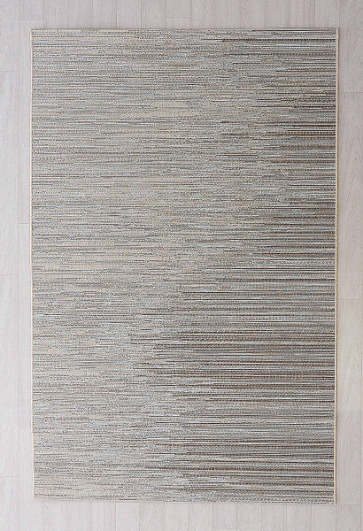 Wind beige-kék kültéri szőnyeg 8341/2T15 80x150 / kék
