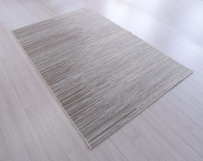 Wind beige-kék kültéri szőnyeg 8341/2T15 80x150 / kék
