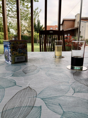 Leaves zöld terítő