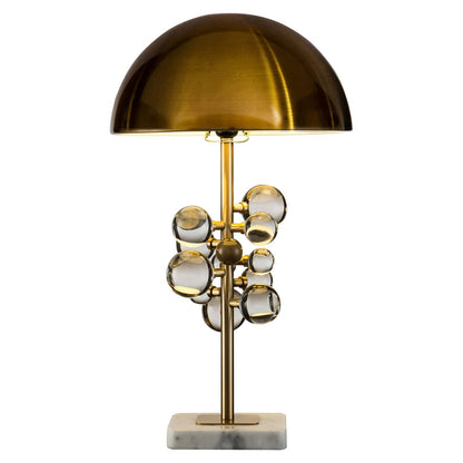 bela bronz asztali lampa