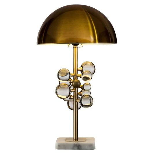 bela bronz asztali lampa