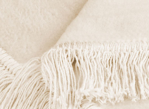 Cover Cotton S&P natúr kanapé takaró Biederlack