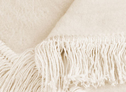 Cover Cotton S&P natúr kanapé takaró Biederlack