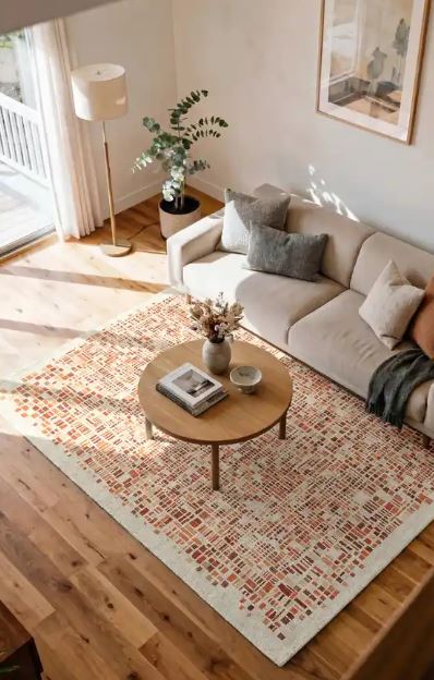 cubik mintás modern szőnyeg