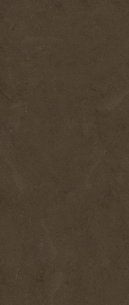 SKIN DUST BROWN matt; 3MM-120x300- Ez a nagy csempe a földszínek nyugalmát és a természetes felületek szépségét hozza otthonába, meleg barna árnyalatai és finom textúrája pedig mélységet és otthonos hangulatot teremtenek.