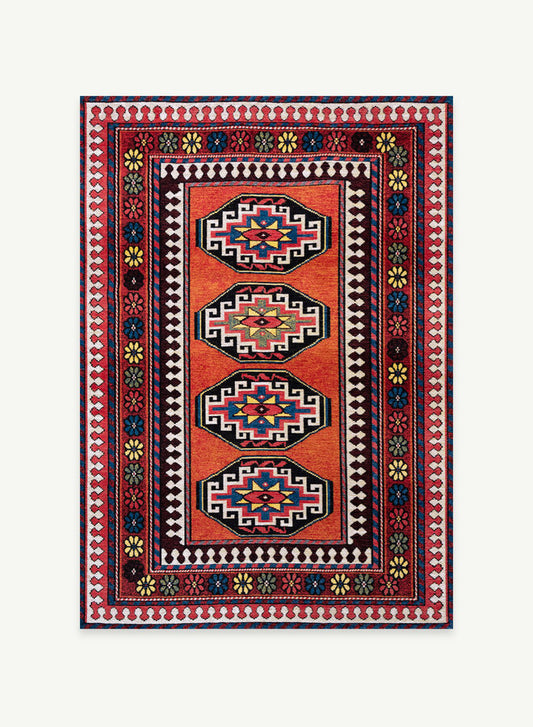 Antalia - Red Mix modern szőnyeg 9844
