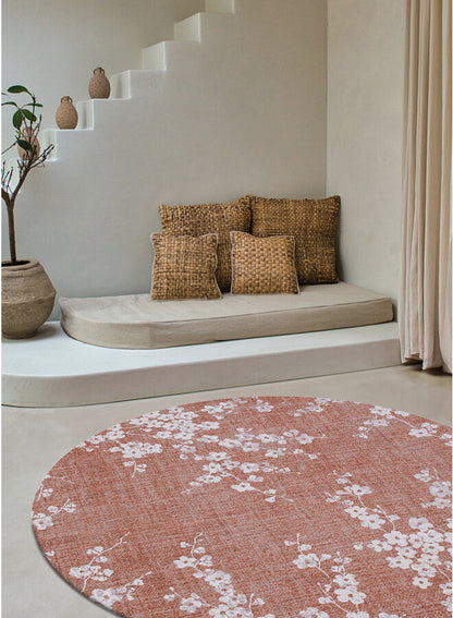 Sakura- Copper Pink modern virágos szőnyeg 9371