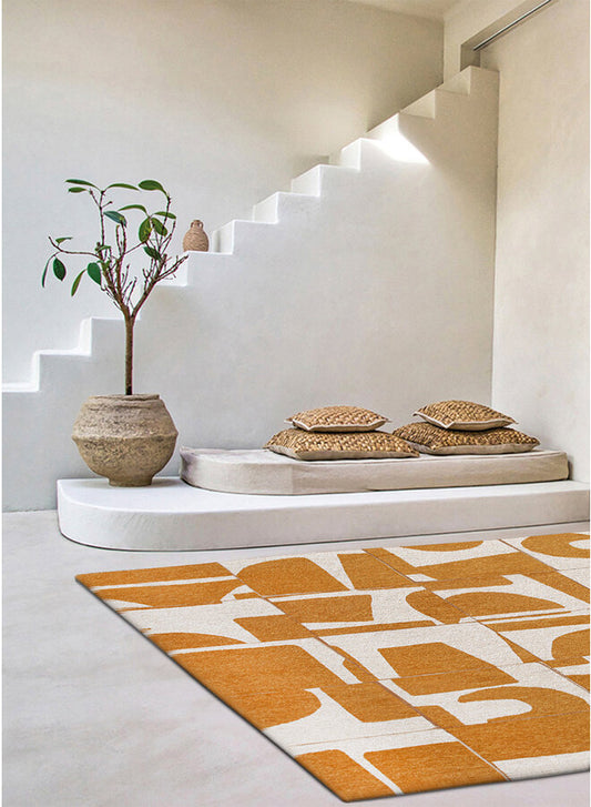 Curry 9367 - Papercut modern síkszövött szőnyeg