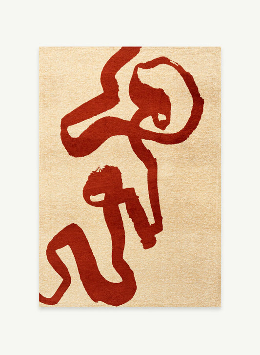 Ribbon - Imperial Red modern szőnyeg  9847