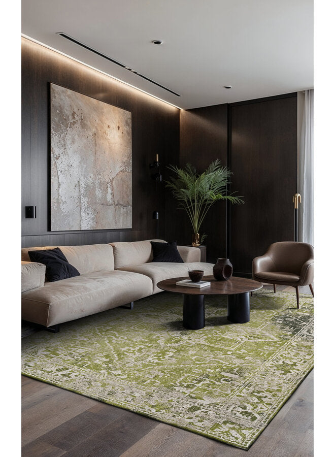 Tabriz- Olive Wood 9645 modern sikszövött szőnyeg